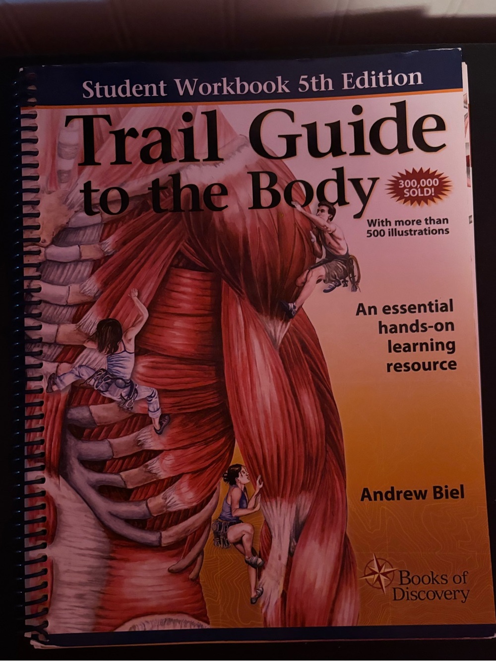 Trail Guide to the Body Student Workbook - Orange Cover